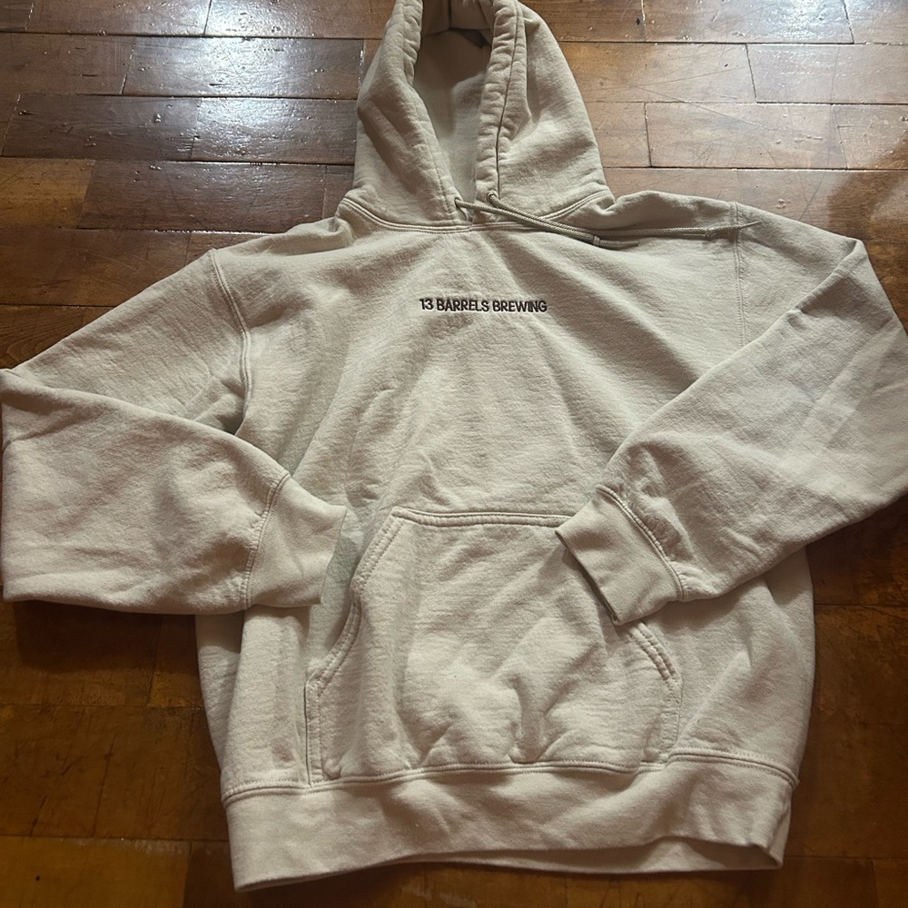 Gildan Off-White Hoodie